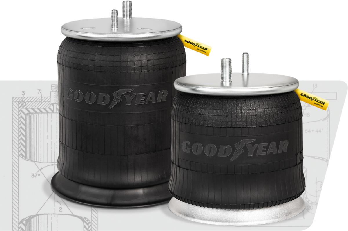 Super Cushion® Rolling Lobe Air Springs Goodyear Air Springs