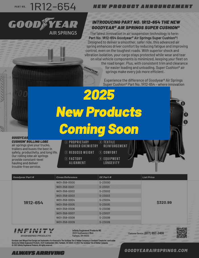 Nuevos productos Goodyear Air Springs